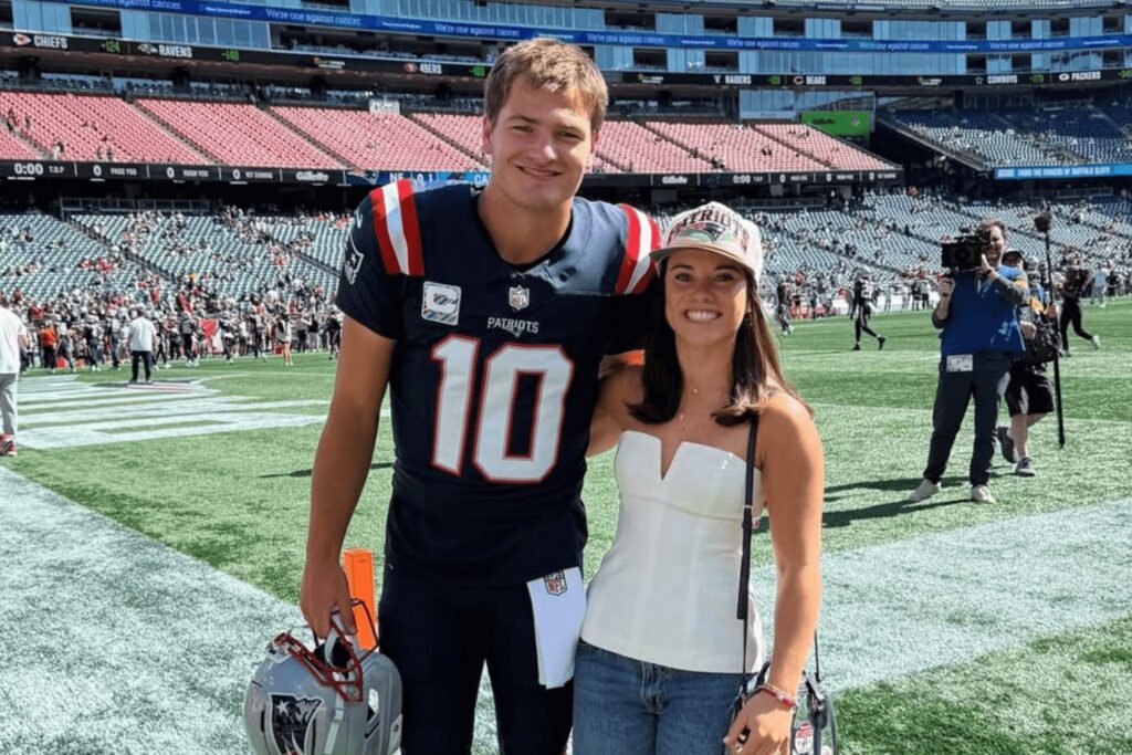 Patriots QB Drake Maye’s Wife Ann Michael Goes Viral as Fans Crown Her “Queen of the North”
