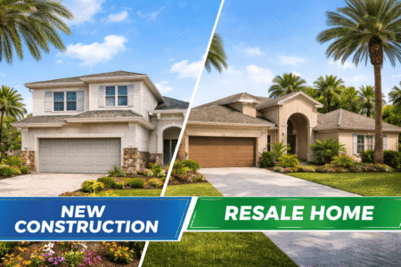 Buying Property in Orlando: New Construction or Resale Homes?