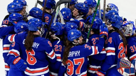 Team USA Thrashes Sweden 5-0 to Reach Women’s Hockey Gold Medal Game
