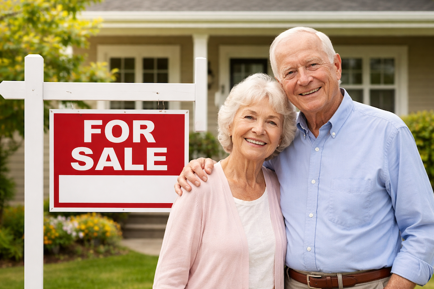 Older Home Sellers Face Lower Prices After 70 Due to Risks