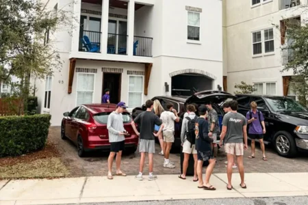 Florida cops roast rowdy spring breakers in viral crackdown: ‘They ain’t stayin’ here’ group-spring-breakers-evicted-first-123924742