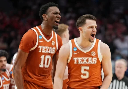 Texas Longhorns men’s basketball Pull Off March Madness Upset to Reach Sweet 16 as First Double-Digit Seed This Year march madness