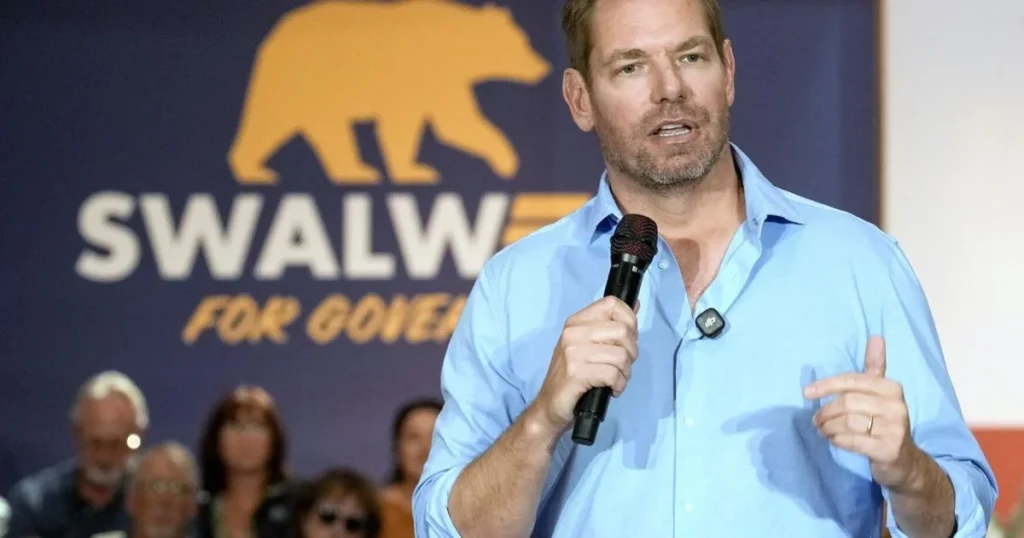 Democrats Withdraw Support for Eric Swalwell and Urge Him to Exit California Governor Race