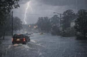 Severe Storms Bring Heavy Rain, Lightning, and Flooding Across Parts of the United States Severe storms continue to produce heavy rain, lightning and flooding across parts of US