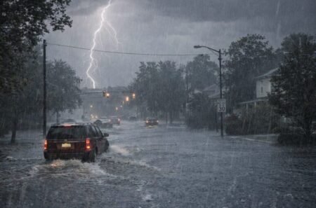 Severe Storms Bring Heavy Rain, Lightning, and Flooding Across Parts of the United States Severe storms continue to produce heavy rain, lightning and flooding across parts of US